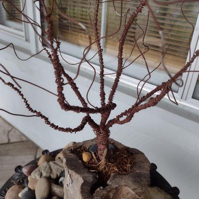 Garden Art Wire Tree Patio Decor
