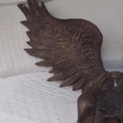 Vintage Cast Metal Federal Eagle Wall Decor