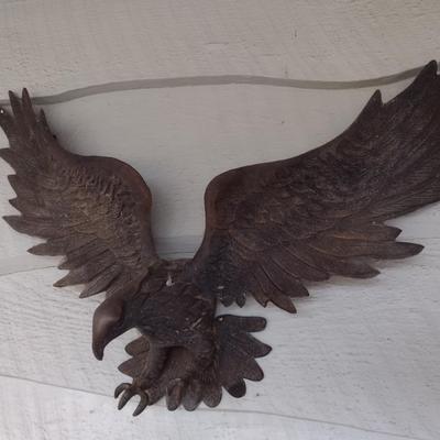 Vintage Cast Metal Federal Eagle Wall Decor