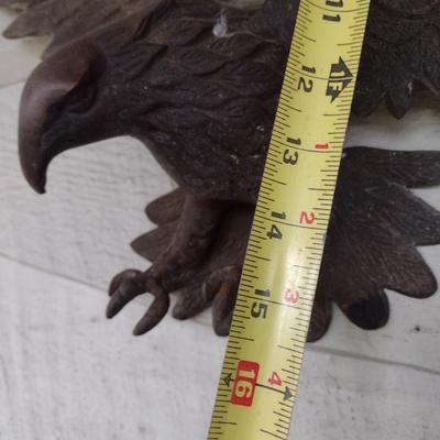 Vintage Cast Metal Federal Eagle Wall Decor