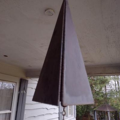 Pair of Matching Metal Bell Style Wind Chimes