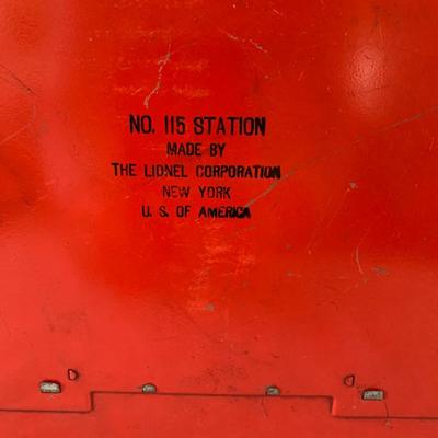 Vintage Lionel No. 115 Station
