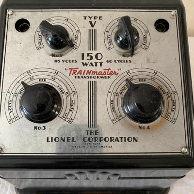 vINTAGE LIONEL TYPE v 150 watt 115v trainmaster Untested