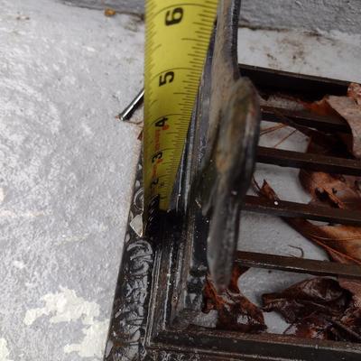 Vintage Metal Deutch Hund Boot Scraper