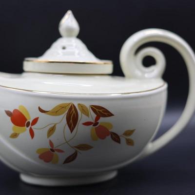 Hall's Autumn Leaf Teapot