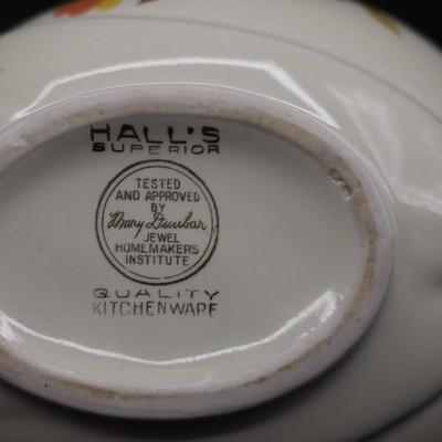 Hall's Autumn Leaf Teapot