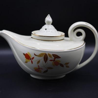 Hall's Autumn Leaf Teapot