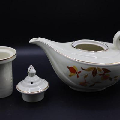 Hall's Autumn Leaf Teapot