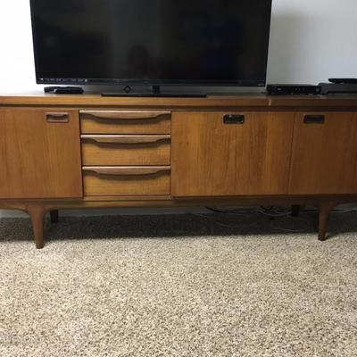 Greaves and Thomas teak mid century credenza 