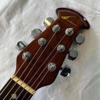U848 Vintage Ovation 1612 Balladeer 6-String Electric Guitar