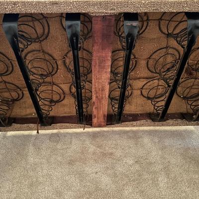 Antique Settee Bench (See Description)