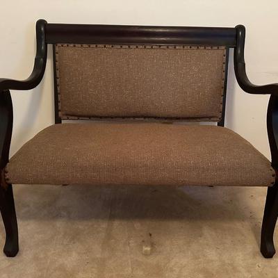 Antique Settee Bench (See Description)