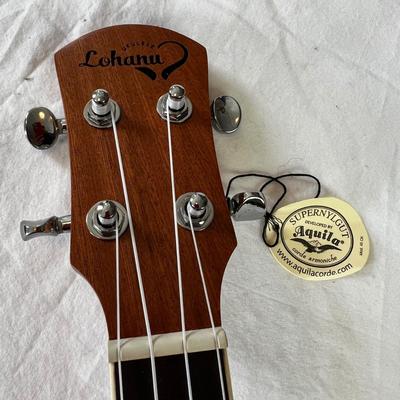U851 Lohanu LU-7 Ukulele & Hawaiian Pyrography Toere Drum