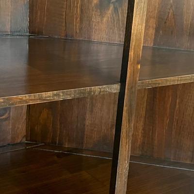 Solid Wood Corner China Cabinet