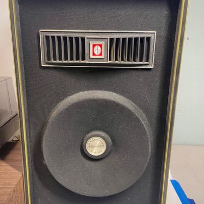 Vintage Olympic Model CT-842 Stereo - BSR Turntable - Speakers Set - Tested, Works!