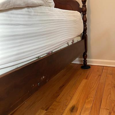 Antique Full Size Poster Bed Frame