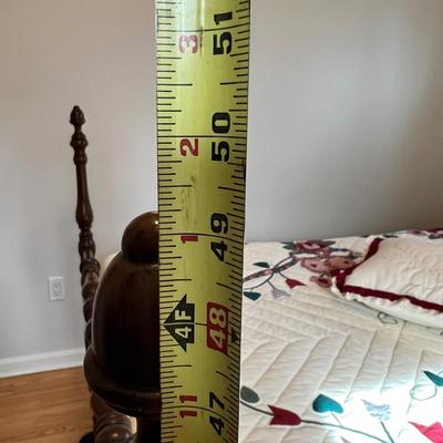 Antique Full Size Poster Bed Frame