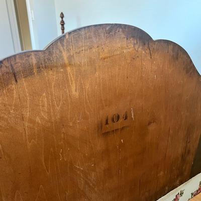Antique Full Size Poster Bed Frame