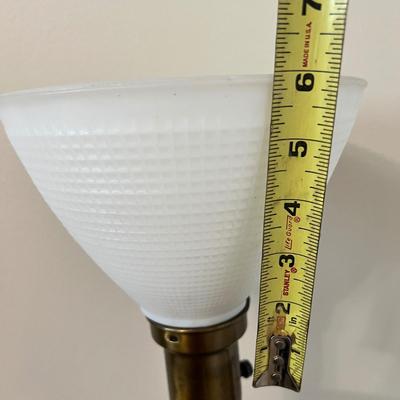 Vintage National Lighting Brass Swing Arm Floor Lamp