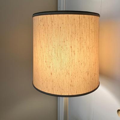 Vintage MCM Round Table Floor Lamp