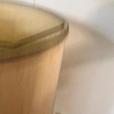 Vintage MCM Round Table Floor Lamp