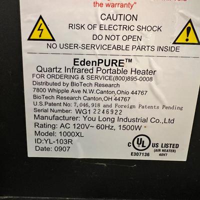 EdenPURE Personal Room Heater