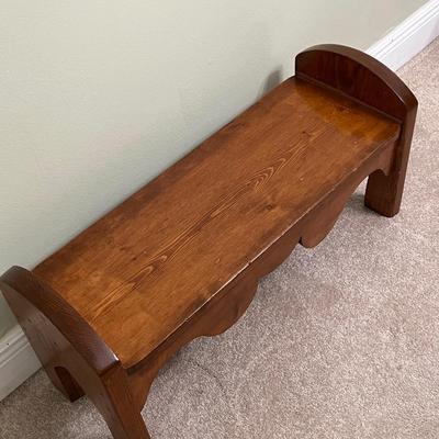 Solid wood Childâ€™s Bench