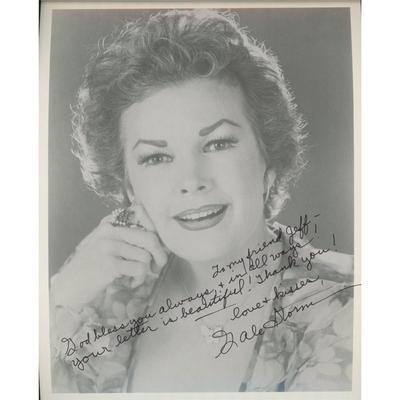 Gale Storm signed photo