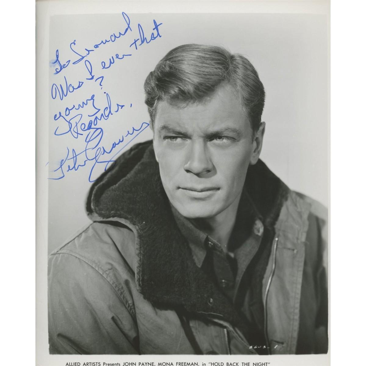 Mission Impossible Peter Graves signed photo | EstateSales.org