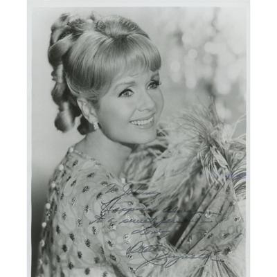 Debbie Reynolds signed photo. GFA Authenticated