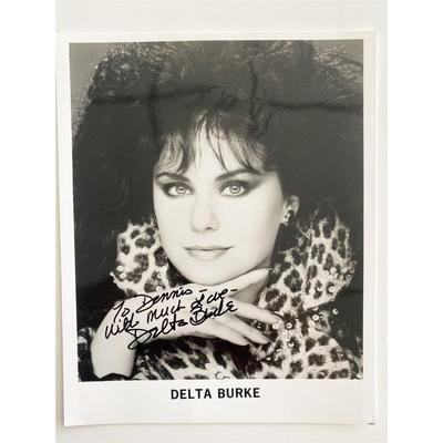 Designing Women Delta Burke signed photo