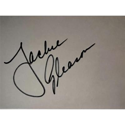Jackie Gleason original signature