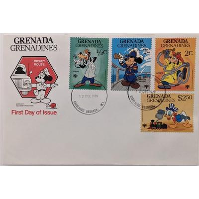 Grenada 1979 Mickey Mouse First Day Cover