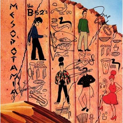 B-52's signed Mesopotamia album