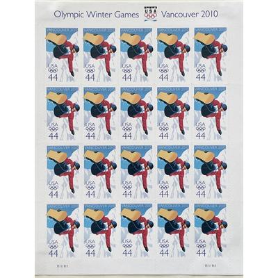 Vancouver 2010 Olympic Winter Games stamp set of 20