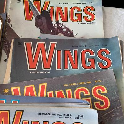 Vintage Wings magazines