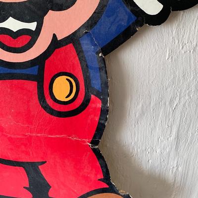 Super Mario promotional Cardboard figure 31" tall!