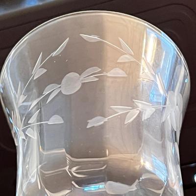 23 Piece Cut Crystal Stemware Set