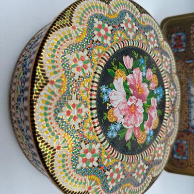 Vintage Metal Advertising Tins