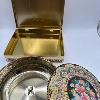 Vintage Metal Advertising Tins