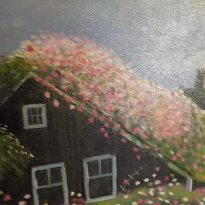 Original Oil painting " The Cape ", by Francesco 1988.