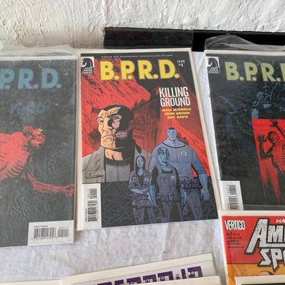 Comic book lot collection B.P.R.D. American Splendor, Casanova in sleeves