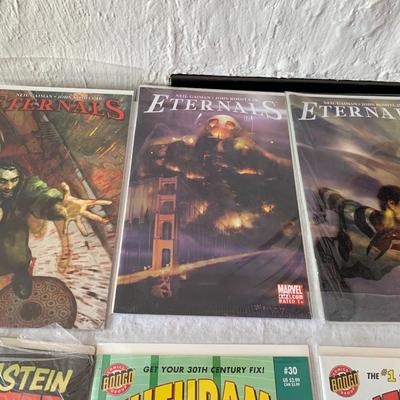 Eternals, Conan, Futurama, and more comics Lot of 9