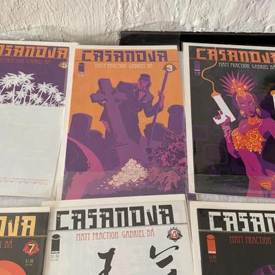 Casanova comics collection Lot of 6 in sleeves