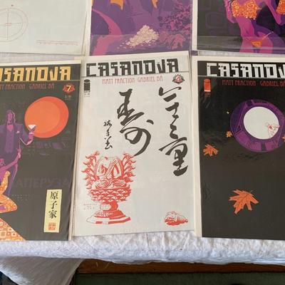Casanova comics collection Lot of 6 in sleeves