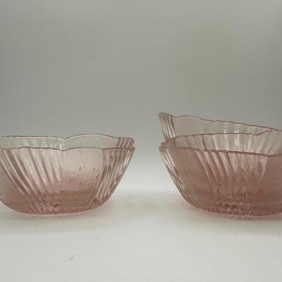 Vintage Pink Depression Glass (7)