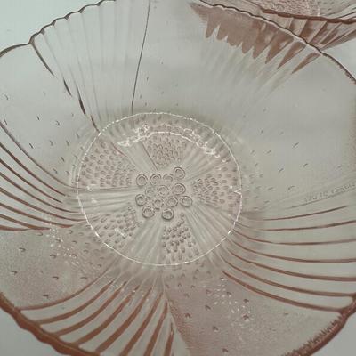 Vintage Pink Depression Glass (7)
