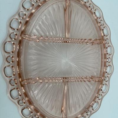Vintage Pink Depression Glass (7)