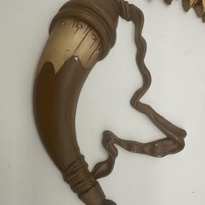 SEXTON Cast Metal Wall Hangings (4)