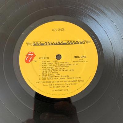 Vinyl Rolling Stone Some Girls Album Record